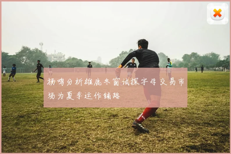 杨鸣分析雄鹿冬窗试探字母交易市场为夏季运作铺路